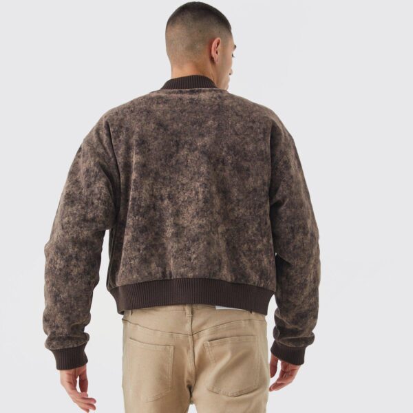 Boxy Acid Wash Bomber - Image 2
