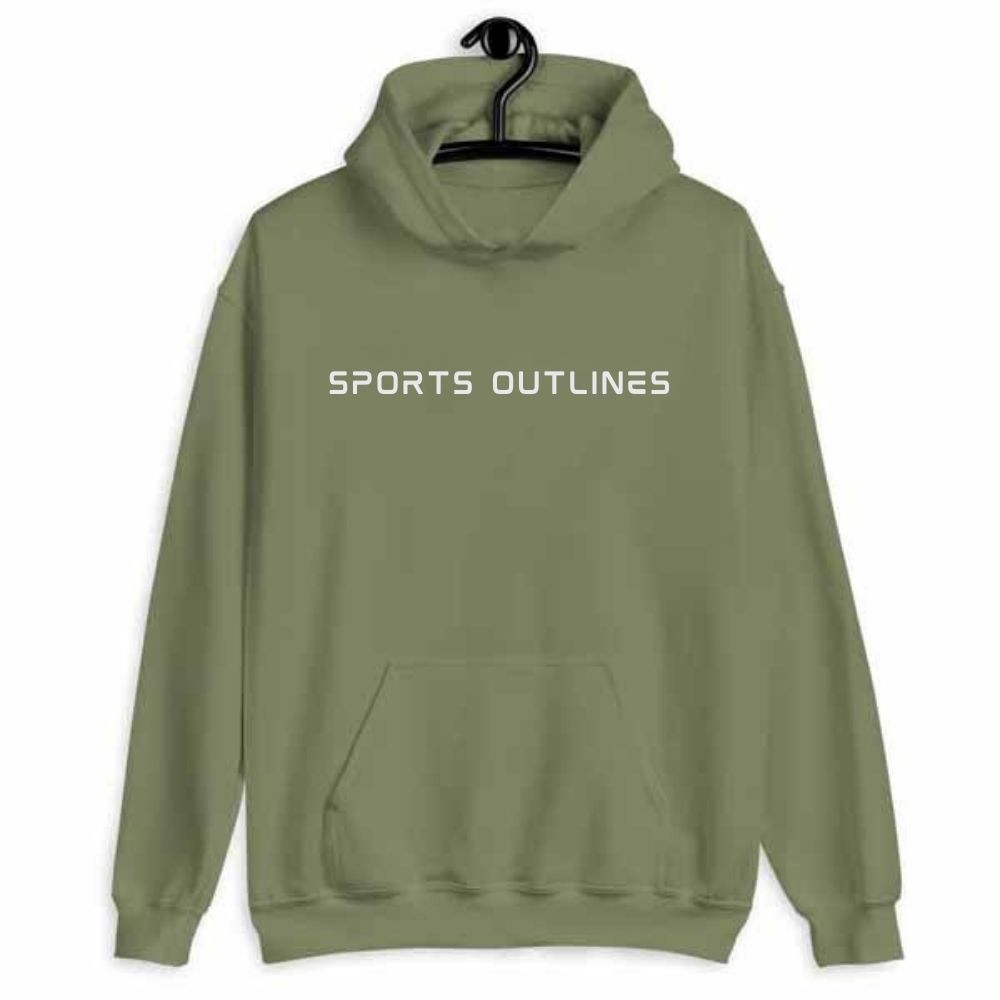 Custom Hoodie Sports BROWN