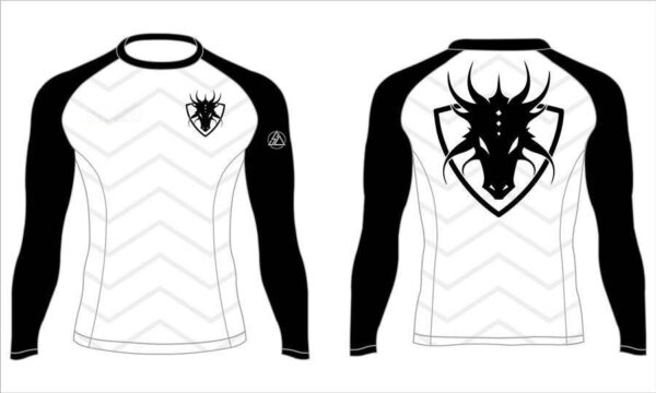 100 polyester sublimation mens custom rash guard shirts (Copy)