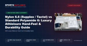 Nylon 6.6 (Supplex / Tactel) vs Standard Polyamide 6: Luxury Athleisure Hand-Feel & Durability Guide - Sports Outlines Sialkot Manufacturer