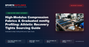 High-Modulus Compression Fabrics & Graduated mmHg Profiling: Athletic Recovery Tights Sourcing Guide - Sports Outlines Sialkot Manufacturer