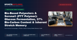 Bio-Based Polyesters & Sorona® (PTT Polymer): Glucose Fermentation, 37% Bio-Carbon Content & Inherent Stretch Memory - Sports Outlines Sialkot Manufacturer