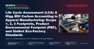 Life Cycle Assessment (LCA) & Higg MSI Carbon Accounting in Apparel Manufacturing: Scope 1, 2, 3 Footprints, Product Environmental Footprint (PEF), and Sialkot Eco-Factory Standards - Sports Outlines Sialkot Manufacturer