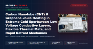 Carbon Nanotube (CNT) & Graphene Joule Heating in Extreme Cold Sportswear: Low-Voltage Conductive Layers, Flexible Thermal Mats, and Rapid Defrost Mechanics - Sports Outlines Sialkot Manufacturer