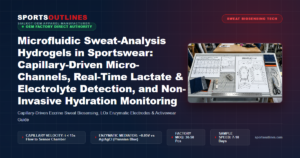 Microfluidic Sweat-Analysis Hydrogels in Sportswear: Capillary-Driven Micro-Channels, Real-Time Lactate & Electrolyte Detection, and Non-Invasive Hydration Monitoring - Sports Outlines Sialkot Manufacturer