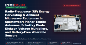 Radio-Frequency (RF) Energy Harvesting & Ambient Microwave Rectennas in Sportswear: Planar Textile Antennas, Schottky Diode Dickson Voltage Multipliers, and Battery-Free Wearable Sensors - Sports Outlines Sialkot Manufacturer