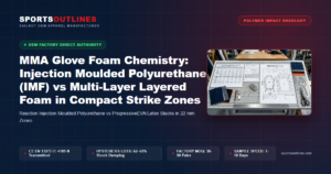 MMA Glove Foam Chemistry: Injection Moulded Polyurethane (IMF) vs Multi-Layer Layered Foam in Compact Strike Zones - Sports Outlines Sialkot Manufacturer