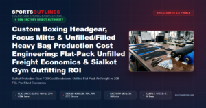 Custom Boxing Headgear, Focus Mitts & Unfilled/Filled Heavy Bag Production Cost Engineering: Flat-Pack Unfilled Freight Economics & Sialkot Gym Outfitting ROI - Sports Outlines Sialkot Manufacturer