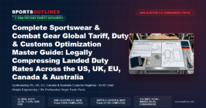 Complete Sportswear & Combat Gear Global Tariff, Duty & Customs Optimization Master Guide: Legally Compressing Landed Duty Rates Across the US, UK, EU, Canada & Australia - Sports Outlines Sialkot Manufacturer