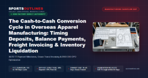 The Cash-to-Cash Conversion Cycle in Overseas Apparel Manufacturing: Timing Deposits, Balance Payments, Freight Invoicing & Inventory Liquidation - Sports Outlines Sialkot Manufacturer