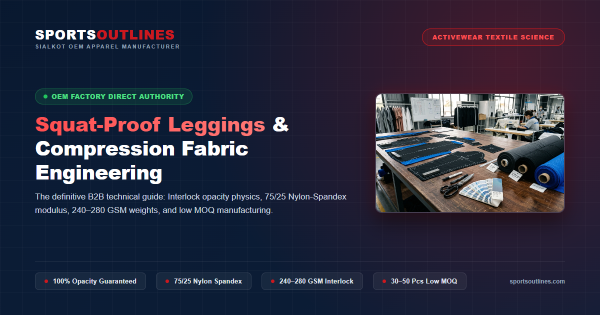 Squat-Proof Compression Leggings Guide Squat-Proof Leggings & Compression Fabric Engineering: Denier, GSM & Modulus Guide