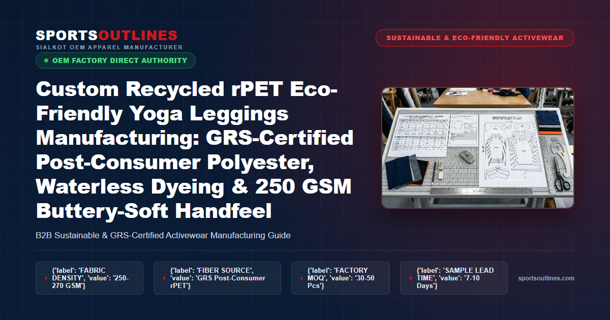 Custom Recycled rPET Eco-Friendly Yoga Leggings Manufacturing Guide