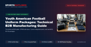 Youth American Football Uniform Packages: Technical B2B Manufacturing Guide - Sports Outlines Sialkot Manufacturer