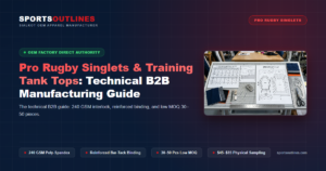 Pro Rugby Singlets & Training Tank Tops: Technical B2B Manufacturing Guide - Sports Outlines Sialkot Manufacturer