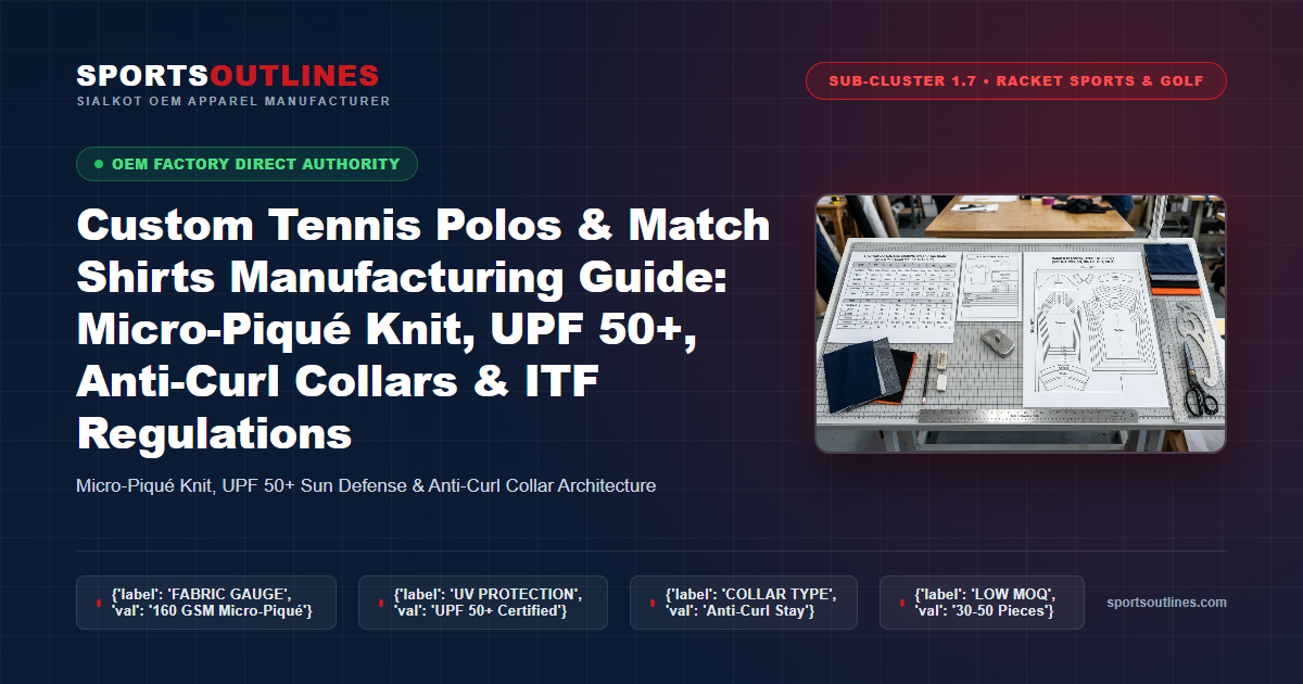 Custom Tennis Polos Factory Direct Custom Tennis Polos Manufacturing Sialkot Factory